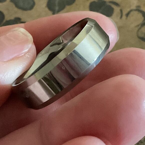 Men stainless steel ring NEW without tag SIZE US 12.5
